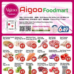 Aigoo Foodmart - Weekly Flyer Specials