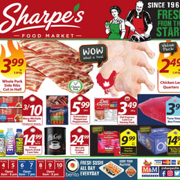 Sharpe’s Food Market - Weekly Flyer Specials
