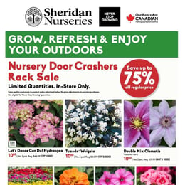 Sheridan Nurseries - Weekly Flyer Specials