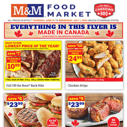 M&M Food Market - Atlantic & Western Canada - Weekly Flyer Specials