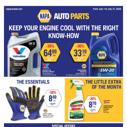 NAPA Auto Parts - Flyer Specials
