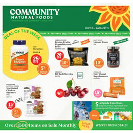Community Natural Foods - Flyer Specials