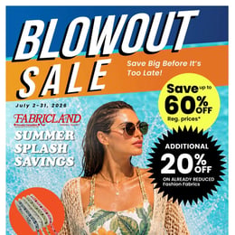 Fabricland - St. Catharines and Welland - Flyer Specials