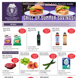 The Big Carrot - Flyer Specials