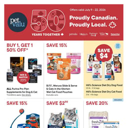 Pet Valu - Flyer Specials