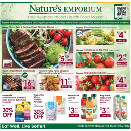 Nature's Emporium - Flyer Specials