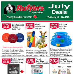 Ruffin's Pet Centres - Flyer Specials