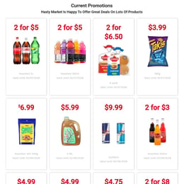 Hasty Market - Flyer Specials