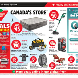 Canadian Tire - Ontario - Weekly Flyer Specials