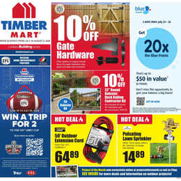 Timber Mart - Flyer Specials