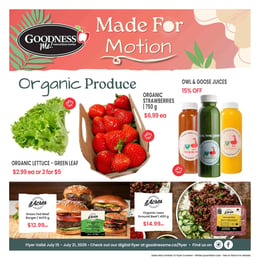Goodness Me! - Weekly Flyer Specials