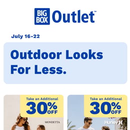 Big Box Outlet Store - Weekly Flyer Specials