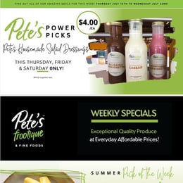 Pete's Frootique & Fine Foods - Weekly Flyer Specials