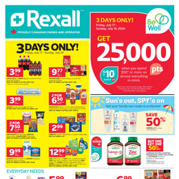 Rexall - Saskatchewan - Weekly Flyer Specials