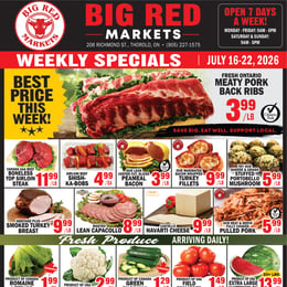 Big Red Markets - Weekly Flyer Specials