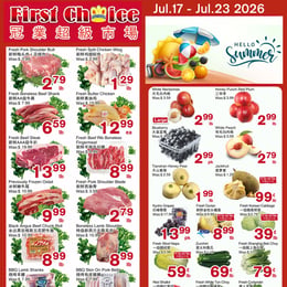 First Choice Supermarket - Weekly Flyer Specials