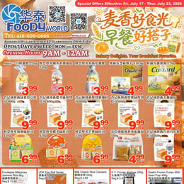 Foody World - Weekly Flyer Specials