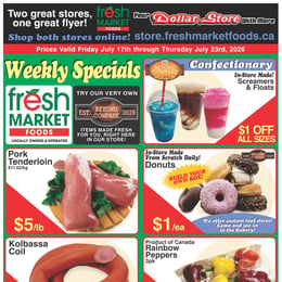 Fresh Market Foods - Weekly Flyer Specials