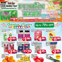 Fusion Supermarket - Scarborough - Weekly Flyer Specials