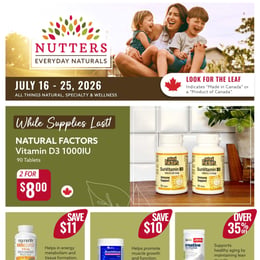 Nutter's Bulk & Natural Foods - Flyer Specials