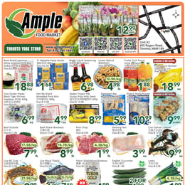 Ample Food Market - Toronto York Store - Weekly Flyer Specials