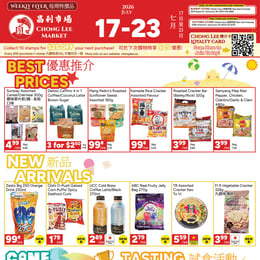 Chong Lee Market - Weekly Flyer Specials