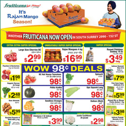 Fruiticana - Greater Vancouver - Weekly Flyer Specials