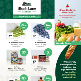 Blush Lane Organic Market - Weekly Flyer Specials