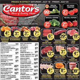 Cantor's Quality Meats & Groceries - Weekly Flyer Specials