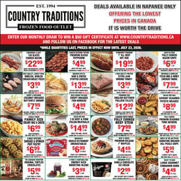 Country Traditions - Weekly Flyer Specials