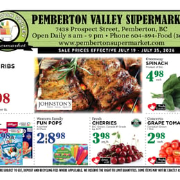 Pemberton Valley Supermarket - Weekly Flyer Specials
