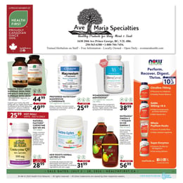 Ave Maria Specialities - Flyer Specials