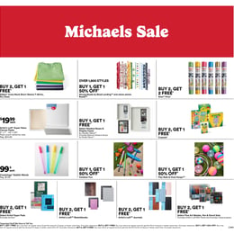 Michaels - Flyer Specials