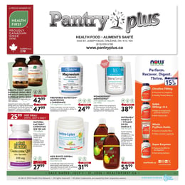Pantry Plus - Monthly Savings