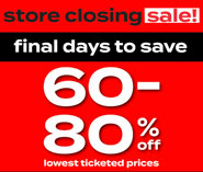 The Final Days of Bed Bath & Beyond Canada - Get up to 80% Off The Final Days of Bed Bath & Beyond Canada - Get up to 80% Off