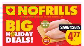 BIG Holiday Deals at No Frills (Dec 11–17, 2025)