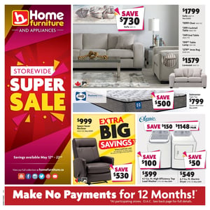 Home Furniture - Weekly Flyer Specials