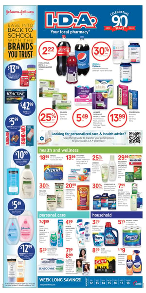 IDA Pharmacies - Weekly Flyer Specials