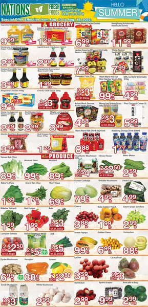 Nations Fresh Foods - Hamilton - Weekly Specials