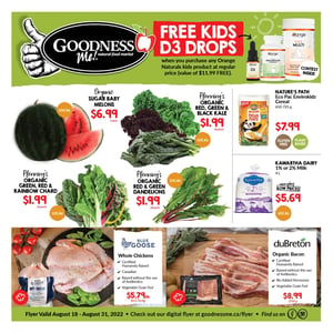 Goodness Me! - Flyer Specials