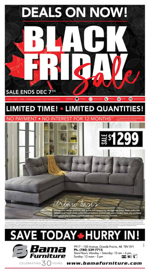 Bama Furniture - Black Friday Sale