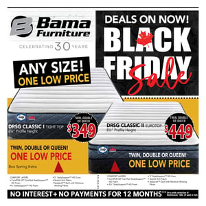 Bama Furniture - Mattress - Black Friday Sale