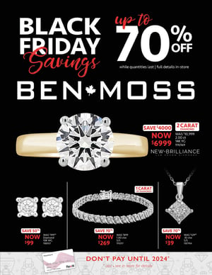 Ben Moss Jewellers - Black Friday Savings