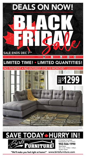 Birts Furniture - Black Friday Sale
