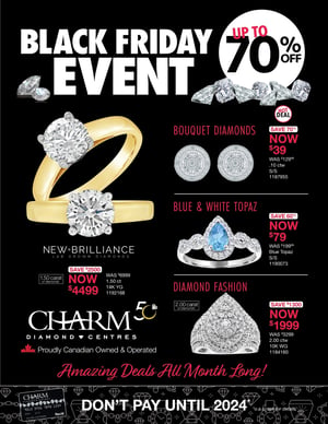 Charm Diamonds Centres - Black Friday Event