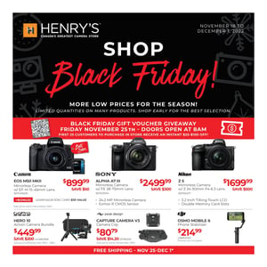 Henry's - Black Friday