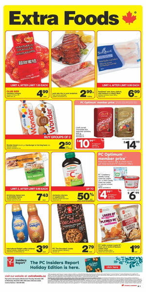 Extra Foods - Weekly Flyer Specials