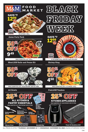 M&M Food Market - Weekly Flyer Specials - Black Friday