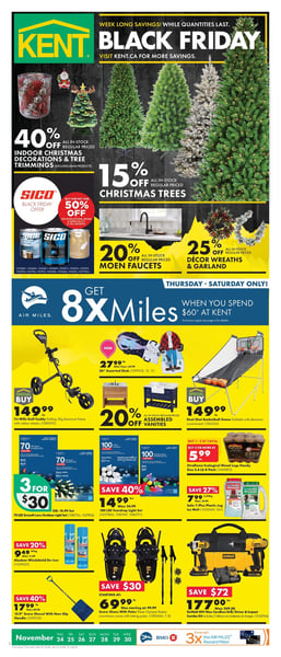 Kent - Weekly Flyer Specials - Black Friday