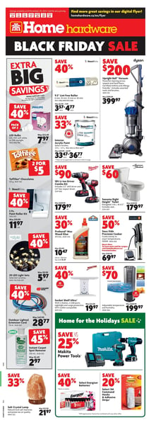 Home Hardware - Weekly Flyer Specials - Black Friday Sale